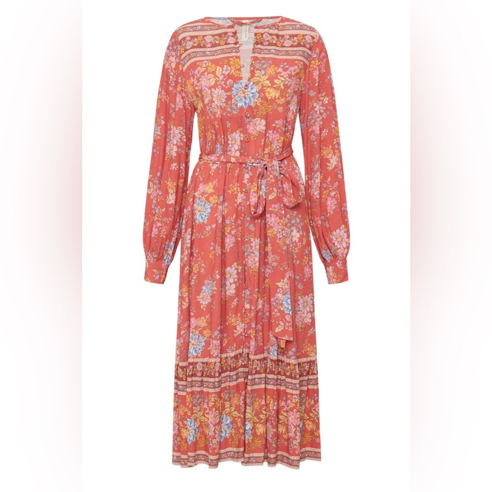 SPELL Meadowland Boho Midi Dress - Picture 2 of 7